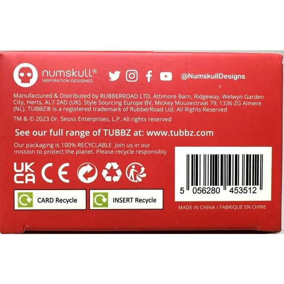 Mini Tubbz THE GRINCH Costume Rubber Duck Cosplayingducks Dr Seuss Numskull JEEP - Picture 4 of 8